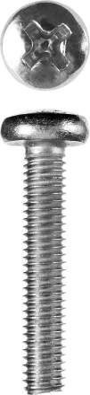 Винт ЗУБР &quot;МАСТЕР&quot; DIN 7985, класс прочности 4.8, оцинкованный, M6x35мм, 5кг 303150-06-035 купить в Ижевске