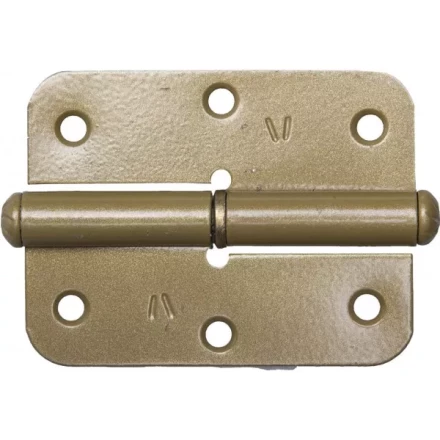 Петля накладная стальная "ПН-85", цвет золотой металлик, левая, 85мм 37643-85L купить в Ижевске