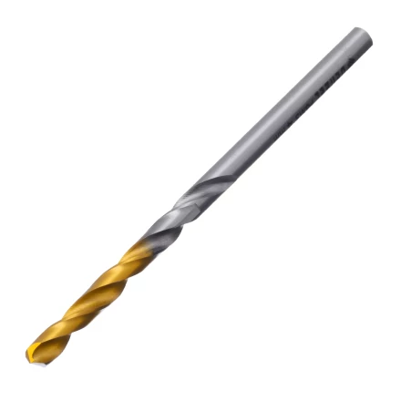 Сверло спиральное по металлу Denzel 4 x 75 мм, Р6М5, Golden Tip, 718229 купить в Ижевске