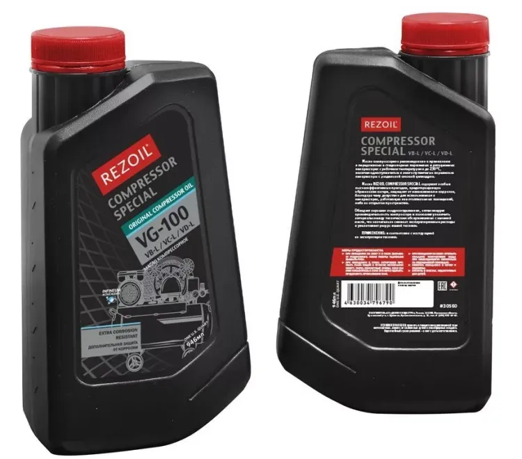 Масло компрессорное минеральное 0,96 л. VG-100 REZOIL COMPRESSOR Rezer купить в Ижевске