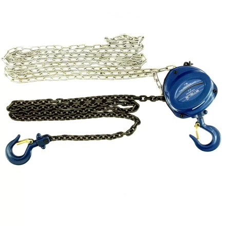 Таль цепная 1 т h подъема 2,5 м расстояние между крюками 350 мм Stels 51944 купить в Ижевске