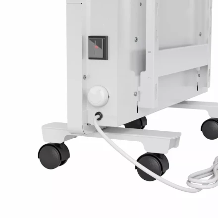 Конвектор электрический КМ-1000.1, 230 В, 1000 Вт, X-образный нагреватель, колеса, термостат // MTX 98124 купить в Ижевске