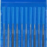 Набор ЗУБР "ЭКСПЕРТ": Надфили, пластмассовая ручка, насечка 2 = Бархатная, с чехлом, 100мм, 10шт 16023-2-H10 купить в Ижевске