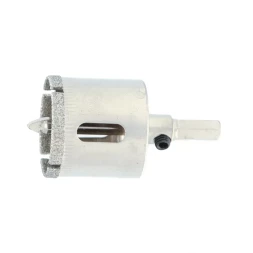 Сверло по керамической плитке и стеклу Сибртех, 32 х 55 мм, шестигранный хвостовик, с центрующим сверлом, 72717