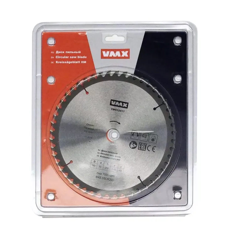 Диск пильный ф190х20 z48 дерево VMX 512417 купить в Ижевске