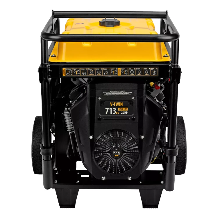Генератор бензиновый Denzel PS-120EA, 12 кВт,230 В, 40л, разъём ATS,эл.старт купить в Ижевске