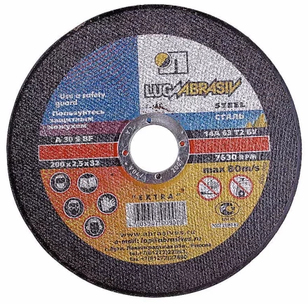 Круг отрезной по металлу 230 х 2,5 х 22 мм А30 Луга купить в Ижевске