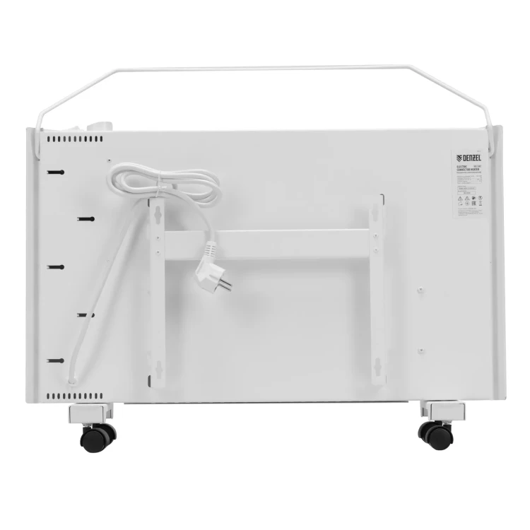 Конвектор электрический Denzel XCE-1500, 230 В, 1500 Вт, X-образный нагреватель белый 98131 купить в Ижевске