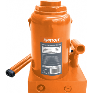 Домкрат бутылочный  HBJ-30.0 Кратон 2 30 01 011 купить в Ижевске