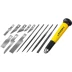 Набор STAYER Нож “MASTER” для точных работ в комплекте с лезвиями различной формы и надфилями, в чехле,38 предметов 09145-H38 купить в Ижевске