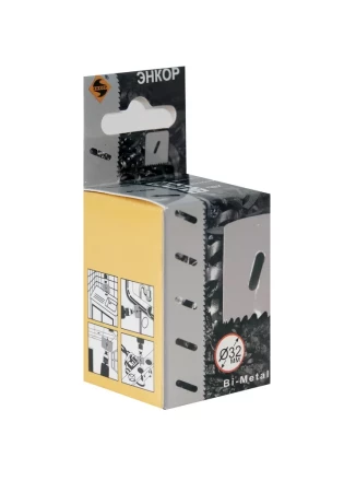 Коронка Bi-Metal Ф32 мм М3 Энкор 24132 купить в Ижевске
