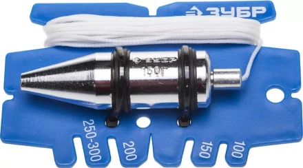 Отвес ЗУБР &quot;ЭКСПЕРТ&quot; строительный со шнуром и безопасным наконечником, 150 г 06347-15_z01 купить в Ижевске