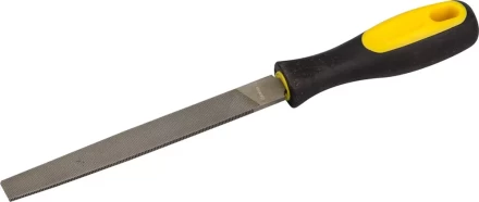 Напильник STAYER &quot;PROFI&quot; плоский, с двухкомпонентной рукояткой, № 1, 200мм 16601-20-1 купить в Ижевске