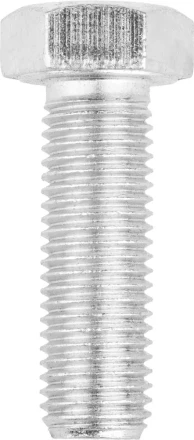 Болт ЗУБР &quot;МАСТЕР&quot; с шестигранной головкой, ГОСТ 7798-70, класс прочности 5.8, оцинкованный, M16x50мм, 5кг 303080-16-050 купить в Ижевске