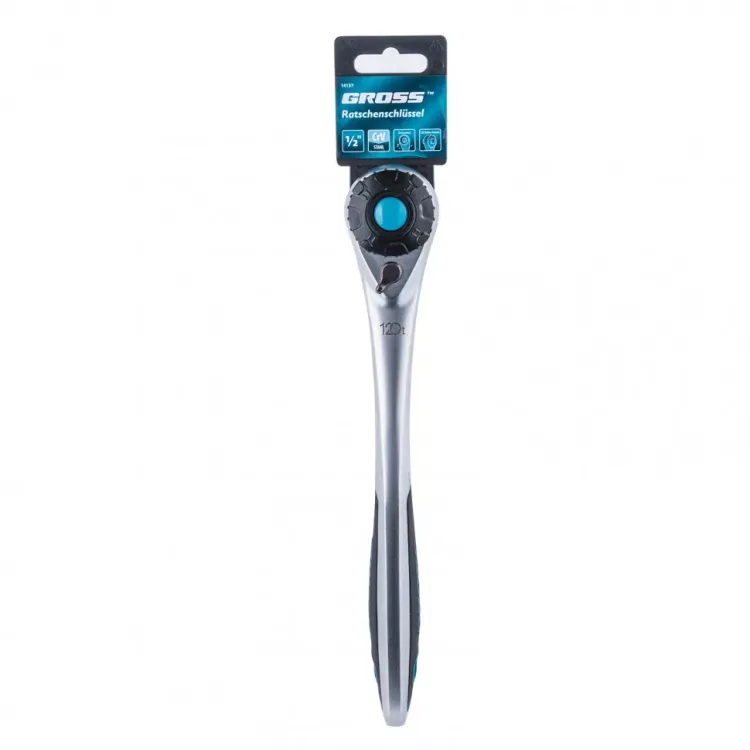 Ключ трещоточный 120 зубьев 1/2" Gross 14137 купить в Ижевске