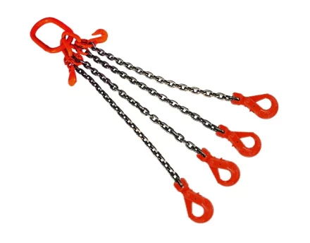 Строп цепной TOR 4СЦ г/п 2,36 т 7,0 м с укорачивающими и самозакрывающимися крюками 1016708 купить в Ижевске