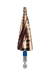 ЗУБР КОБАЛЬТ 6-30мм, 13 ступеней, винтовая проточка, сверло ступенчатое, ПРОФЕССИОНАЛ (29674-6-30-13)