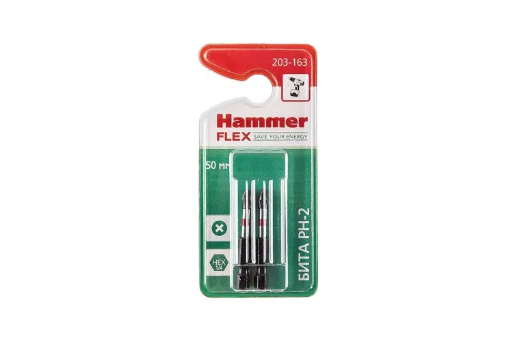 Бита HAMMER PH2 50мм (2шт) купить в Ижевске