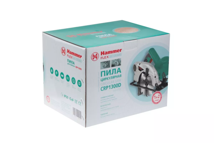 Пила циркулярная HAMMER CRP1300D купить в Ижевске
