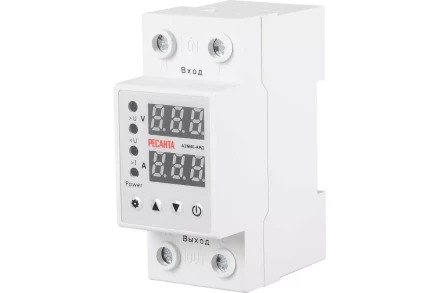 Автоматический защитный модуль от повышенного/пониженного напряжения Ресанта АЗМ-40АРД 61/22/30 купить в Ижевске