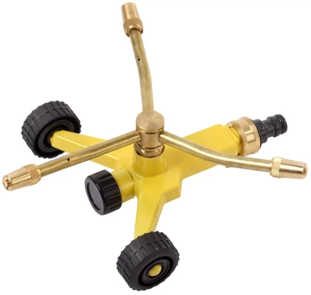 Распылитель GRINDA 3-х лопастной латунный, регулируемый, на колесах 8-427616 купить в Ижевске