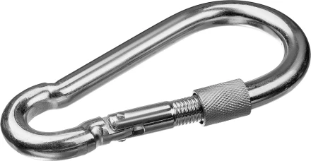 ЗУБР DIN 5299D, 12 мм, 1 шт, карабин с предохранительной гайкой (304556-12) купить в Ижевске