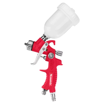 Краскораспылитель HVLP пневмат. с верхним бачком V= 0,1 л, сопло диаметром 0.8 мм// Matrix 57325 купить в Ижевске