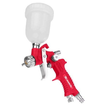 Краскораспылитель HVLP пневмат. с верхним бачком V= 0,1 л, сопло диаметром 0.8 мм// Matrix 57325 купить в Ижевске