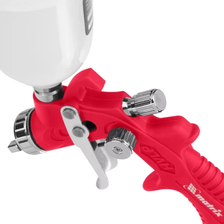 Краскораспылитель HVLP пневмат. с верхним бачком V= 0,1 л, сопло диаметром 0.8 мм// Matrix 57325 купить в Ижевске