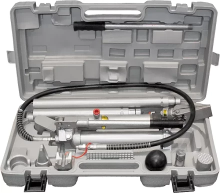 Растяжка гидравлическая 10 т набор из 17 предметов 7 сменных насадок в пластмассовом кейсе MATRIX 513405 купить в Ижевске