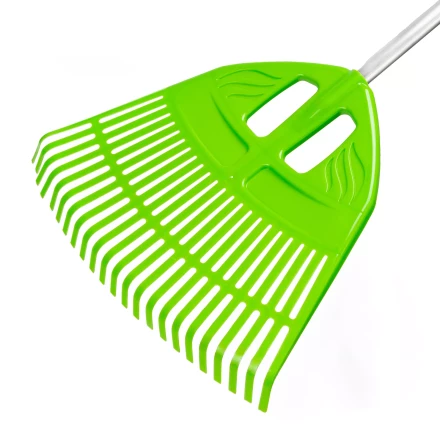 Грабли веерные пластиковые Palisad, 495 х 1680 мм, 23 плоских зуба, алюминиевый черенок, Россия, 61805 купить в Ижевске