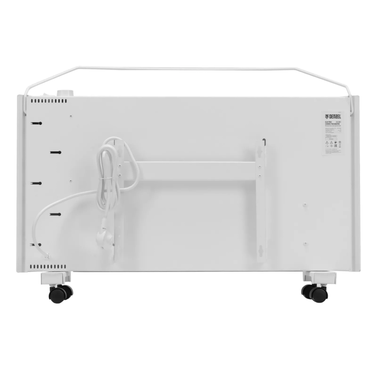 Конвектор электрический Denzel XCE-2000, 230 В, 2000 Вт, X-образный нагреватель белый 98132 купить в Ижевске