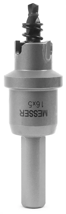 ТСТ коронка MESSER 16X5 с центрирующим сверлом и толкающей пружиной купить в Ижевске