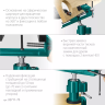 Тиски KRAFTOOL PRECISION шарнирно-поворотные 32711-75 купить в Ижевске