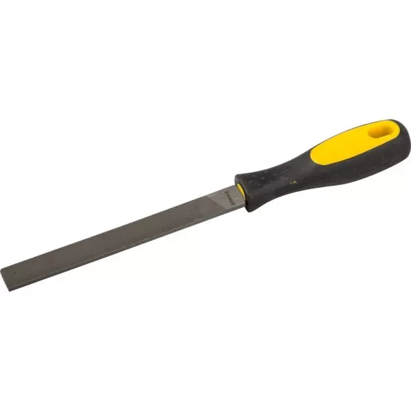 Напильник STAYER "PROFI" плоский, с двухкомпонентной рукояткой, № 2, 150мм 16601-15-2 купить в Ижевске