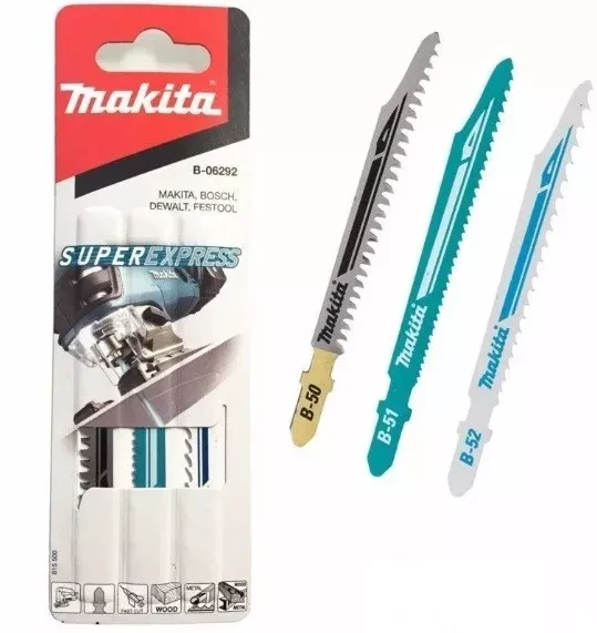 Набор пилок B-06292 для лобзика Makita Super Express, (В50,В51,В52) купить в Ижевске
