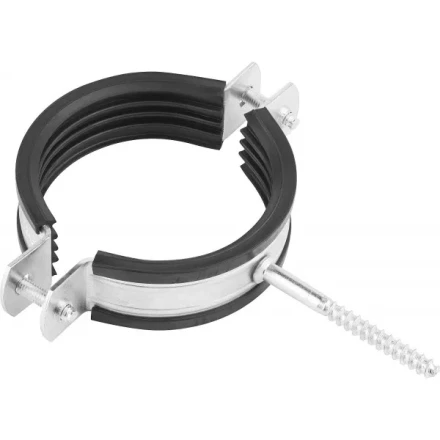 ЗУБР. Хомут трубный оцинкованный, с шурупом, 3&quot;, 100шт 37854-83-95-100 купить в Ижевске