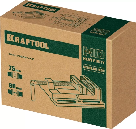 Тиски KRAFTOOL станочные 32715-75 купить в Ижевске