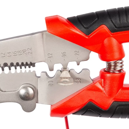 Многофункциональный стриппер КВТ WSS-03 для снятия изоляции с проводов 0.35–6.0 мм (102400) купить в Ижевске