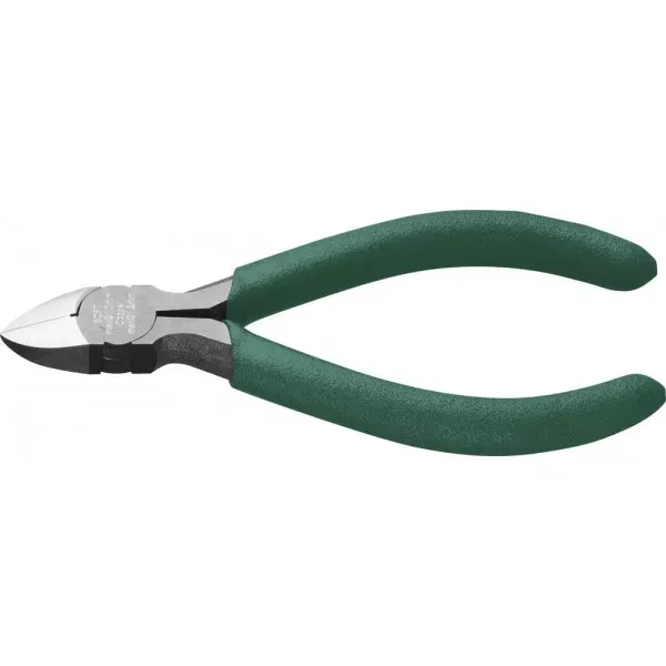 Бокорезы KRAFTOOL "KRAFT-MINI", обливные рукоятки, коническая (конусная, клиновидная) форма, рез заподлицо, 115мм 220017-6-11 купить в Ижевске