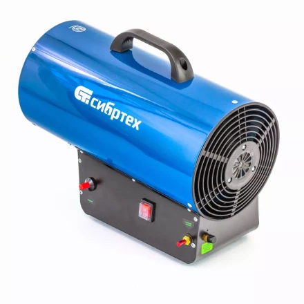 Газовая тепловая пушка СТГ-30, 30 кВт, 900 м3/ч, пропан-бутан Сибртех 96453 купить в Ижевске