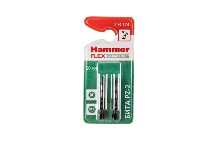Бита HAMMER PZ2 50мм (2шт) купить в Ижевске