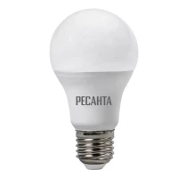 Лампа светодиодная РЕСАНТА LL-R-A60-7W-230-4K-E27 76/1/12