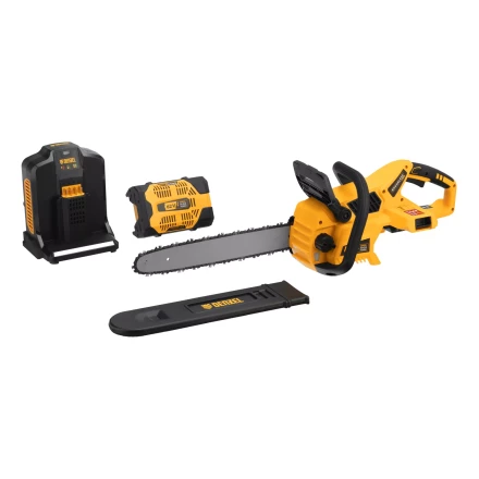 Пила цепная аккумуляторная  бесщет., Denzel RCS 400-62, 400 мм, Li-ion, 62В купить в Ижевске