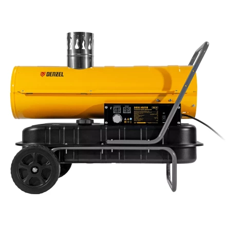 Дизельная тепловая пушка Denzel NHG-20i, 20 кВт, 600 м3/ч, непрямой нагрев, цифровой термостат купить в Ижевске