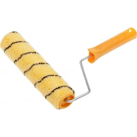 Валик DUALON ПОЛИАКРИЛ малярный в сборе, ворс 12мм, бюгель 6мм, 40x240мм, STAYER Master 03184-24_z01 купить в Ижевске