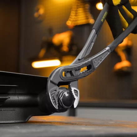 Клещи переставные Denzel 17903, обливные рукоятки, 300 мм купить в Ижевске