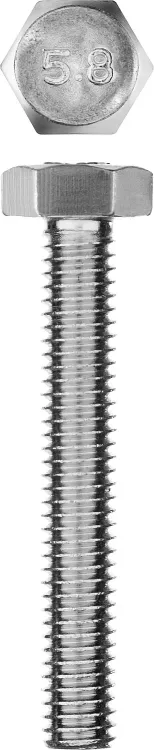Болт ГОСТ 7798-70, M6 x 40 мм, 5 шт, кл. пр. 5.8, оцинкованный, ЗУБР 303086-06-040 купить в Ижевске