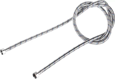 Подводка гибкая ЗУБР для воды, оплетка из нержавеющей стали, г/г 1/2&quot; - 2м 51005-G/G-200 купить в Ижевске