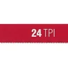 Полотно ЗУБР "МАСТЕР" по металлу 24 TPI  (шаг 1.0мм), Универсальное, 2шт 15853-24-2 купить в Ижевске